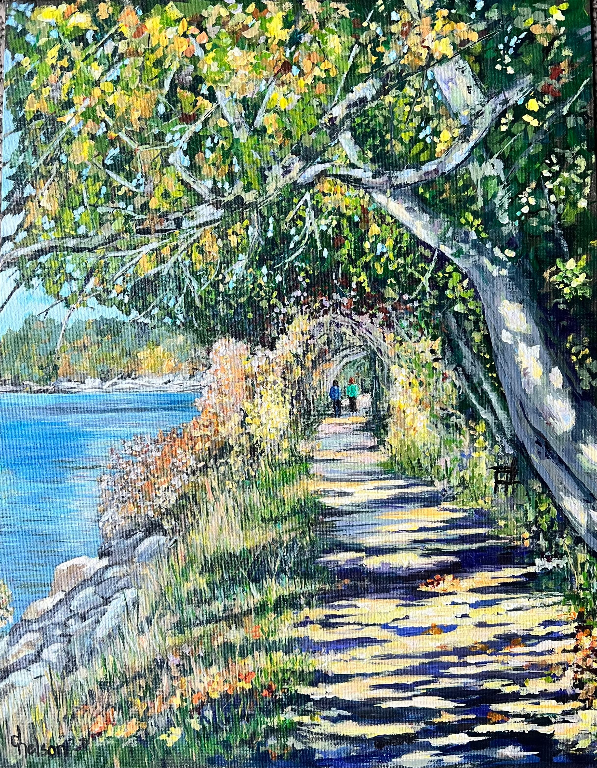 Walking toward October